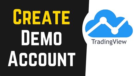 how to create a demo account on tradingview